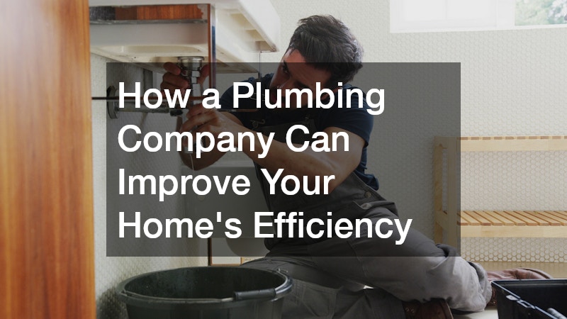 How a Plumbing Company Can Improve Your Homes Efficiency